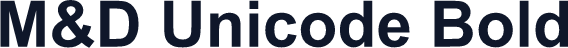M&D Unicode Bold