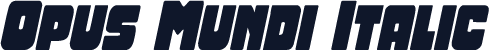Opus Mundi Italic