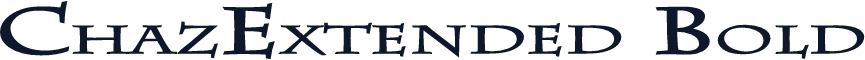 ChazExtended Bold