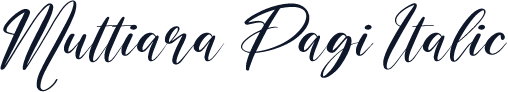 Muttiara Pagi Italic