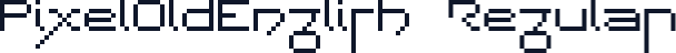 PixelOldEnglish Regular