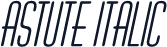 Astute Italic