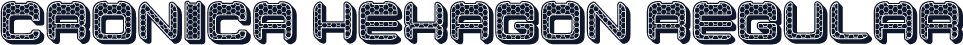 Cronica Hexagon Regular
