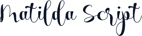 Matilda Script