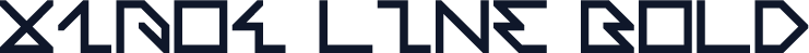 x1ao4 line bold