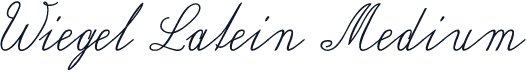 Wiegel Latein Medium