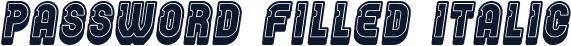 Password Filled Italic