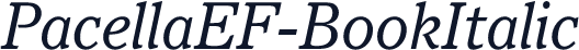 PacellaEF-BookItalic