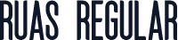 Ruas Regular