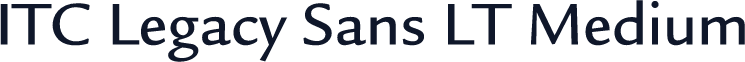 ITC Legacy Sans LT Medium