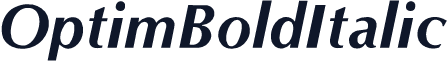 OptimBoldItalic