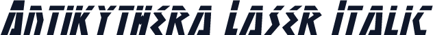 Antikythera Laser Italic