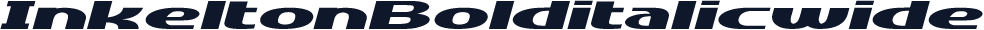 InkeltonBolditalicwide
