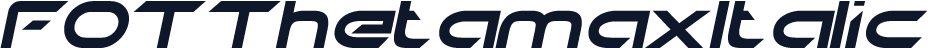 FOTThetamaxItalic