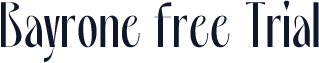 Bayrone Free Trial