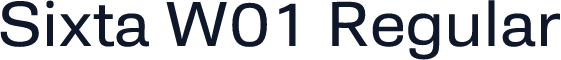 Sixta W01 Regular