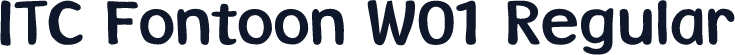ITC Fontoon W01 Regular