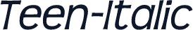 Teen-Italic