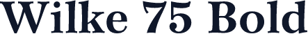 Wilke 75 Bold