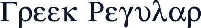 Greek Regular