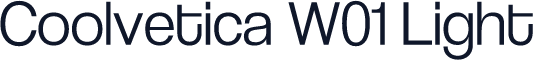 Coolvetica W01 Light