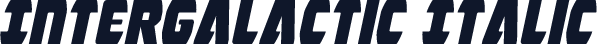 Intergalactic Italic