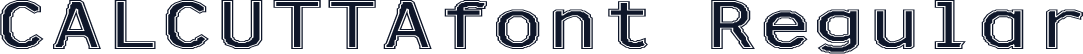 CALCUTTAfont Regular
