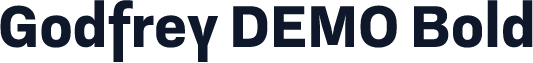 Godfrey DEMO Bold