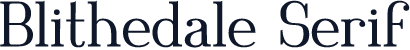 Blithedale Serif