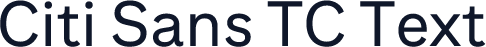 Citi Sans TC Text