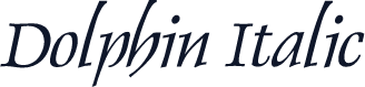 Dolphin Italic