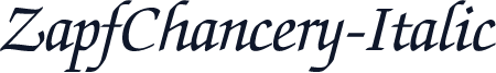ZapfChancery-Italic