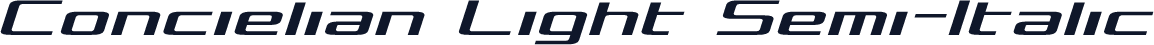 Concielian Light Semi-Italic