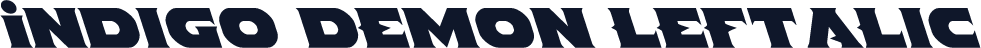 Indigo Demon Leftalic
