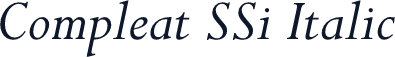 Compleat SSi Italic