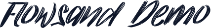 Flowsand Demo