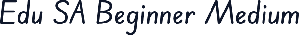 Edu SA Beginner Medium