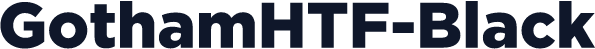 GothamHTF-Black