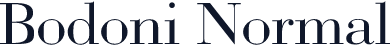 Bodoni Normal