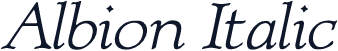 Albion Italic