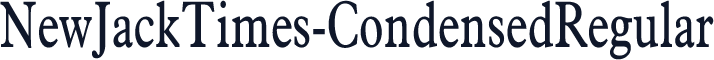 NewJackTimes-CondensedRegular