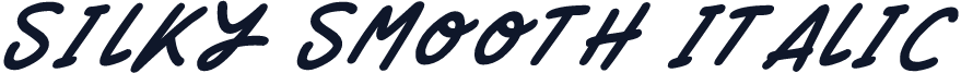 Silky Smooth Italic