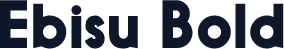 Ebisu Bold