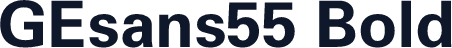 GEsans55 Bold