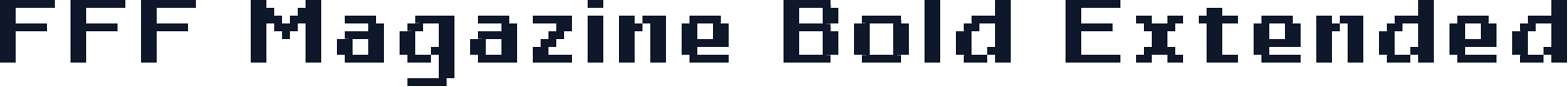FFF Magazine Bold Extended
