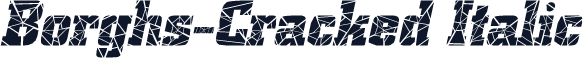 Borghs-Cracked Italic