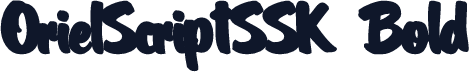 OrielScriptSSK Bold