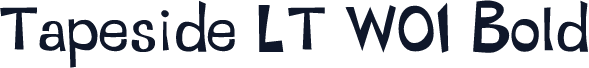 Tapeside LT W01 Bold