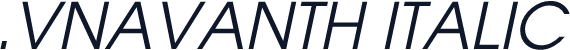 .VnAvantH Italic