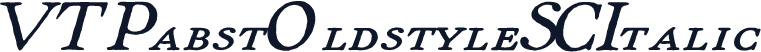 VTPabstOldstyleSCItalic